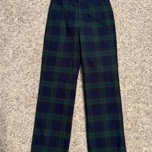 The Beaufort Bonnet Company Men's Navy and Forest Plaid Pants